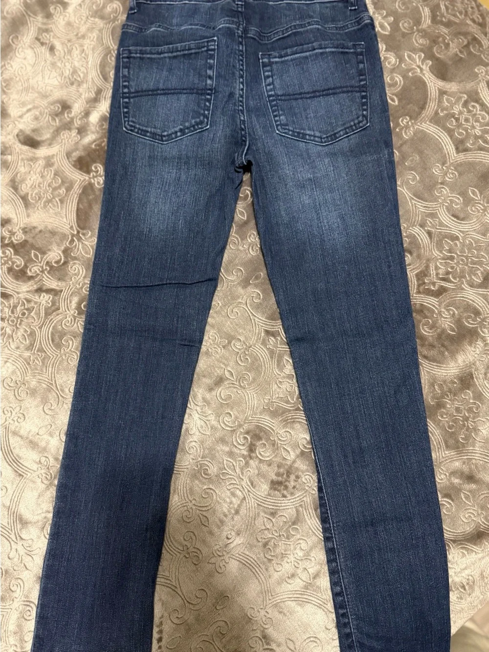 The Children's Place Dark Blue Super Skinny Stretch Jeans Size 10